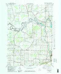 Wolcottsville New York Historical topographic map, 1:25000 scale, 7.5 X 7.5 Minute, Year 1980