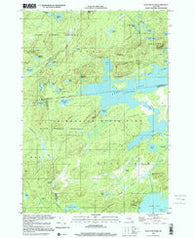 Wolf Mountain New York Historical topographic map, 1:24000 scale, 7.5 X 7.5 Minute, Year 1999