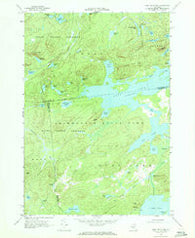 Wolf Mountain New York Historical topographic map, 1:24000 scale, 7.5 X 7.5 Minute, Year 1968