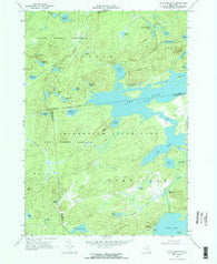 Wolf Mountain New York Historical topographic map, 1:24000 scale, 7.5 X 7.5 Minute, Year 1968