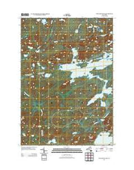 Wolf Mountain New York Historical topographic map, 1:24000 scale, 7.5 X 7.5 Minute, Year 2013