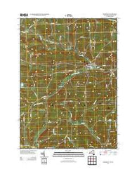 Woodhull New York Historical topographic map, 1:24000 scale, 7.5 X 7.5 Minute, Year 2013