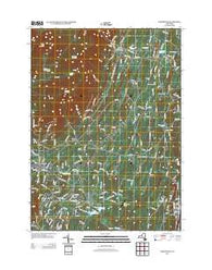 Woodstock New York Historical topographic map, 1:24000 scale, 7.5 X 7.5 Minute, Year 2013