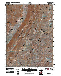Wurtsboro New York Historical topographic map, 1:24000 scale, 7.5 X 7.5 Minute, Year 2010