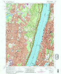Yonkers New York Historical topographic map, 1:24000 scale, 7.5 X 7.5 Minute, Year 1966