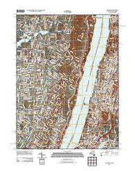 Yonkers New York Historical topographic map, 1:24000 scale, 7.5 X 7.5 Minute, Year 2011