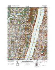 Yonkers New York Historical topographic map, 1:24000 scale, 7.5 X 7.5 Minute, Year 2013