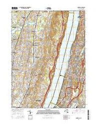 Yonkers New York Current topographic map, 1:24000 scale, 7.5 X 7.5 Minute, Year 2016