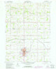 Ada Ohio Historical topographic map, 1:24000 scale, 7.5 X 7.5 Minute, Year 1961