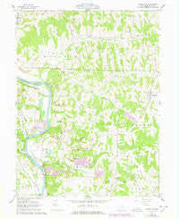 Adamsville Ohio Historical topographic map, 1:24000 scale, 7.5 X 7.5 Minute, Year 1962