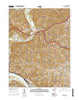 Addyston Ohio Current topographic map, 1:24000 scale, 7.5 X 7.5 Minute, Year 2016