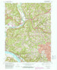 Addyston Ohio Historical topographic map, 1:24000 scale, 7.5 X 7.5 Minute, Year 1982