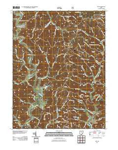 Aid Ohio Historical topographic map, 1:24000 scale, 7.5 X 7.5 Minute, Year 2011