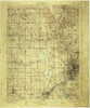 Akron Ohio Historical topographic map, 1:62500 scale, 15 X 15 Minute, Year 1905