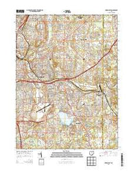 Akron East Ohio Historical topographic map, 1:24000 scale, 7.5 X 7.5 Minute, Year 2013