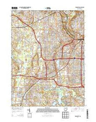 Akron West Ohio Historical topographic map, 1:24000 scale, 7.5 X 7.5 Minute, Year 2013