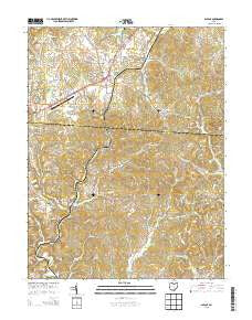 Albany Ohio Historical topographic map, 1:24000 scale, 7.5 X 7.5 Minute, Year 2013