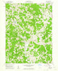 Alfred Ohio Historical topographic map, 1:24000 scale, 7.5 X 7.5 Minute, Year 1960
