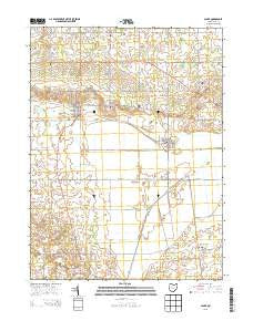 Alger Ohio Historical topographic map, 1:24000 scale, 7.5 X 7.5 Minute, Year 2013