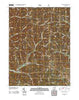 Allensville Ohio Historical topographic map, 1:24000 scale, 7.5 X 7.5 Minute, Year 2011