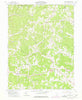 Allensville Ohio Historical topographic map, 1:24000 scale, 7.5 X 7.5 Minute, Year 1961