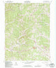 Allensville Ohio Historical topographic map, 1:24000 scale, 7.5 X 7.5 Minute, Year 1992