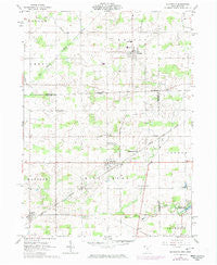 Alvordton Ohio Historical topographic map, 1:24000 scale, 7.5 X 7.5 Minute, Year 1961