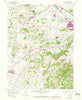 Amanda Ohio Historical topographic map, 1:24000 scale, 7.5 X 7.5 Minute, Year 1958