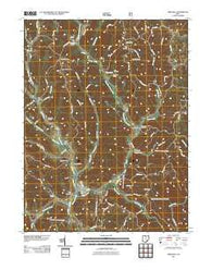 Amesville Ohio Historical topographic map, 1:24000 scale, 7.5 X 7.5 Minute, Year 2011