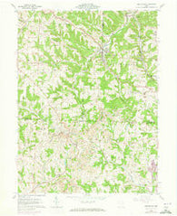 Amsterdam Ohio Historical topographic map, 1:24000 scale, 7.5 X 7.5 Minute, Year 1960