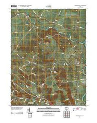 Andersonville Ohio Historical topographic map, 1:24000 scale, 7.5 X 7.5 Minute, Year 2010