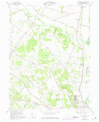 Andersonville Ohio Historical topographic map, 1:24000 scale, 7.5 X 7.5 Minute, Year 1961