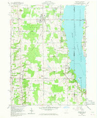 Andover Ohio Historical topographic map, 1:24000 scale, 7.5 X 7.5 Minute, Year 1959