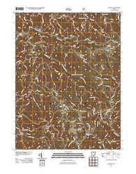Antioch Ohio Historical topographic map, 1:24000 scale, 7.5 X 7.5 Minute, Year 2011
