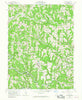 Antioch Ohio Historical topographic map, 1:24000 scale, 7.5 X 7.5 Minute, Year 1960