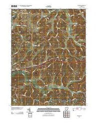 Antrim Ohio Historical topographic map, 1:24000 scale, 7.5 X 7.5 Minute, Year 2010