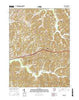 Antrim Ohio Current topographic map, 1:24000 scale, 7.5 X 7.5 Minute, Year 2016