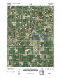 Antwerp Ohio Historical topographic map, 1:24000 scale, 7.5 X 7.5 Minute, Year 2010