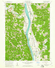 Apple Grove West Virginia Historical topographic map, 1:24000 scale, 7.5 X 7.5 Minute, Year 1958