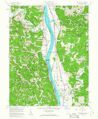 Apple Grove West Virginia Historical topographic map, 1:24000 scale, 7.5 X 7.5 Minute, Year 1958