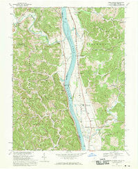 Apple Grove West Virginia Historical topographic map, 1:24000 scale, 7.5 X 7.5 Minute, Year 1968