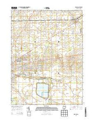 Arcadia Ohio Historical topographic map, 1:24000 scale, 7.5 X 7.5 Minute, Year 2013