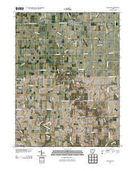 Arcanum Ohio Historical topographic map, 1:24000 scale, 7.5 X 7.5 Minute, Year 2010
