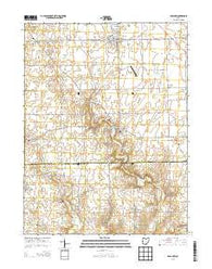 Arcanum Ohio Historical topographic map, 1:24000 scale, 7.5 X 7.5 Minute, Year 2013