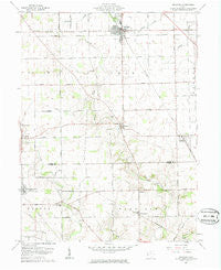 Arcanum Ohio Historical topographic map, 1:24000 scale, 7.5 X 7.5 Minute, Year 1961