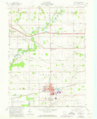Archbold Ohio Historical topographic map, 1:24000 scale, 7.5 X 7.5 Minute, Year 1959