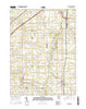Arlington Ohio Current topographic map, 1:24000 scale, 7.5 X 7.5 Minute, Year 2016