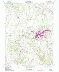 Ash Ridge Ohio Historical topographic map, 1:24000 scale, 7.5 X 7.5 Minute, Year 1961