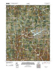 Ash Ridge Ohio Historical topographic map, 1:24000 scale, 7.5 X 7.5 Minute, Year 2010