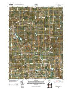 Ashland North Ohio Historical topographic map, 1:24000 scale, 7.5 X 7.5 Minute, Year 2010